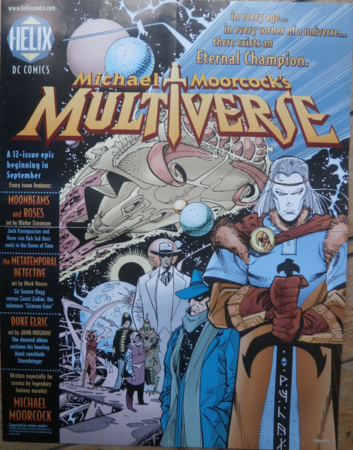 <b> <I>Michael Moorcock's Multiverse</I></b>,  poster